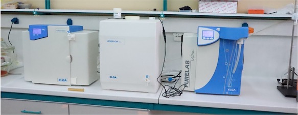 Ultrapure water production system